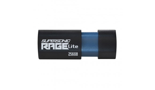 Flashdrive PATRIOT Rage Lite 512GB 120 MB/S USB 3.2 tagasitõmmatav must (PEF512GRLB32U)