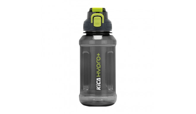 KiCA Hydro+ sports bottle 1000 ml - black