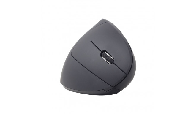 Gembird | MUSW-ERGO-01 | 2.4GHz Wireless Optical Mouse | Optical Mouse | USB | Black