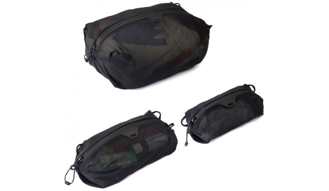 Peak Desig сумка  Ultralight Mesh Packing Cube Bundle XXS-S, черный