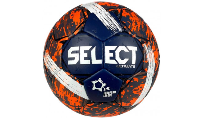 Piłka ręczna Select Ultimate Euro League v23 3 EHF granatowo-pomarańczowa 12980 3