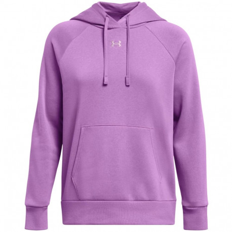 Bluza damska Under Armour Rival Fleece Hoodie fioletowa 1379500 560 M