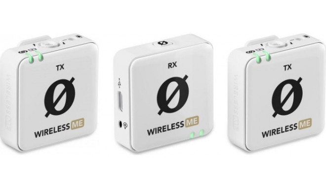 Rode wireless microphone Wireless ME Dual, white