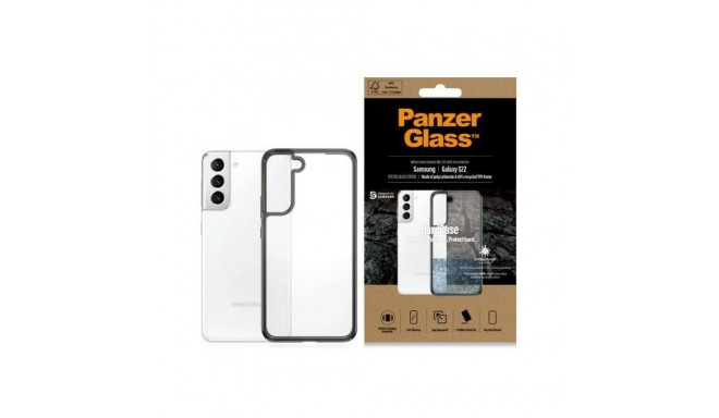 PanzerGlass HardCase antibacterial Military Grade certified case for Samsung Galaxy S22 - transparen