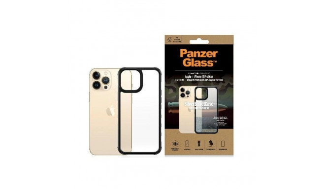 PanzerGlass ClearCase antibacterial Military Grade certified case for iPhone 13 Pro Max - transparen