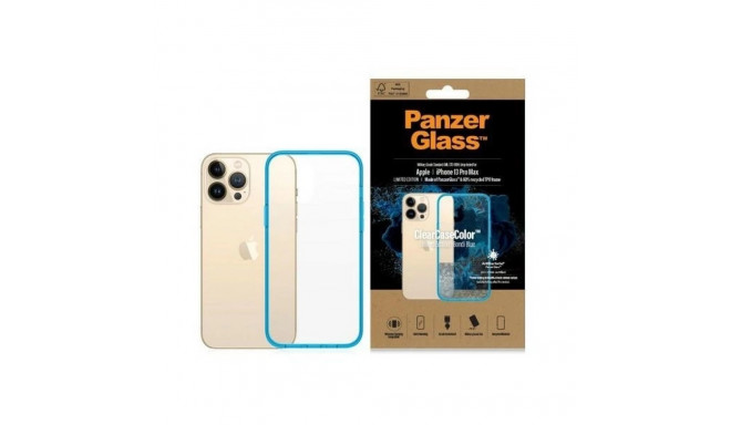 PanzerGlass ClearCase Antibacterial Military Grade Certified Case for iPhone 13 Pro Max - Transparen