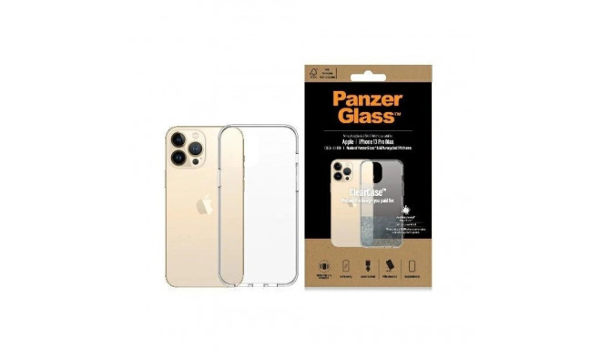 PanzerGlass ClearCase antibacterial Military Grade certified case for iPhone 13 Pro Max - transparen