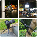 Blogging Smartphone Video Rig (LED Light, Flexible Tripod, Phone Holder, Mic)