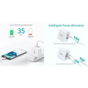 Charger CHOETECH GaN USB Type-C, Type-A: 65W, PD, QC