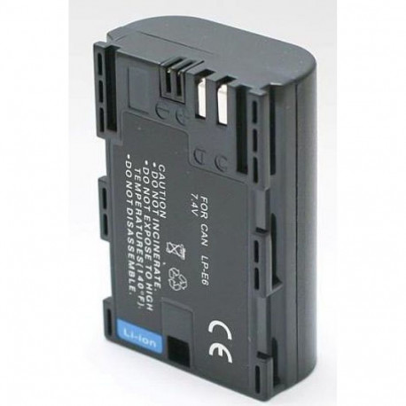 Replacement Battery Canon LP-E6, 2250mAh