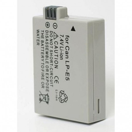 Replacement Battery Canon LP-E5, 1080mAh