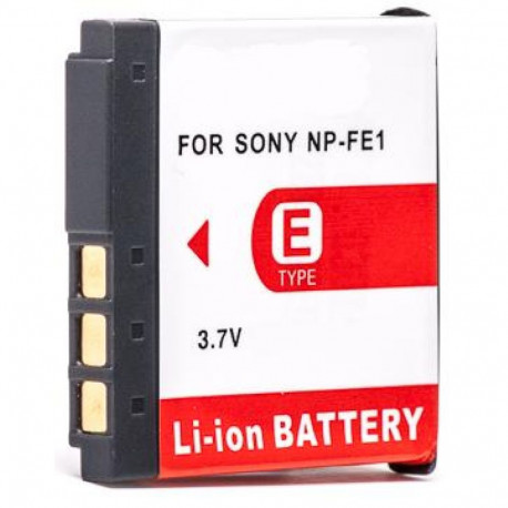 Replacement Battery Sony NP-FE1, 500mAh