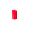 HANSA CANDLE Lauaküünal 8x15cm, punane 1tk (5 tk)