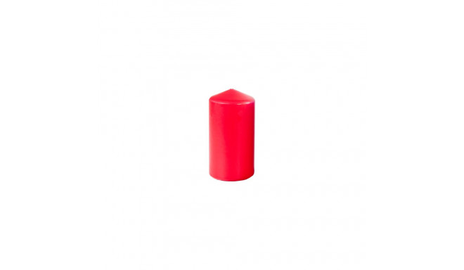 HANSA CANDLE Lauaküünal 8x15cm, punane 1tk (5 tk)