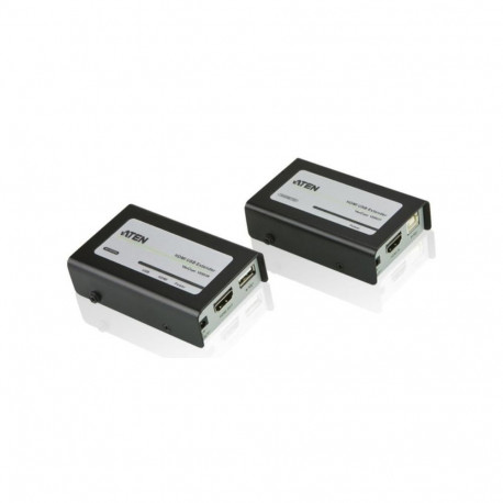 ATEN USB ja HDMI pikendi CAT5e/6 USB2.0 Full Speed (12Mbit/s) 1080P (40m) / 1080i (60m)