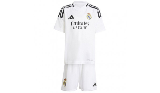 Adidas Real Madrid 24/25 Home Mini Jr IT5175 football kit (110 cm)