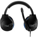 "HP HyperX Cloud Stinger Gaming Headset Overear wired black blue"