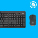 "Logitech MK295 Silent wireless Combo Graphite QWERTY US"