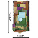 Blocks Renault R35 - Valentine IX - Panzer I