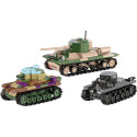Blocks Renault R35 - Valentine IX - Panzer I