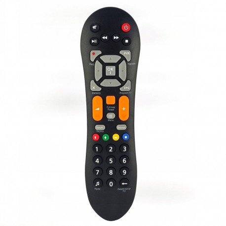 Remote controller for HD7000/HD5000/ HD3000 no logo, orange buttons