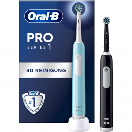 Oral-B elektriline hambahari, duopak, Pro Series 1, laetav, täiskasvanutele, kaasas 2 harjapead, 3 h