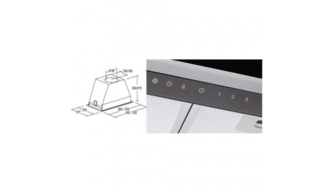 Integreeritav õhupuhasti Allenzi GL50 PLUS LED