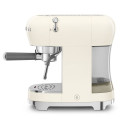 Coffee machine SMEG Espresso ECF02CREU, cream