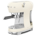 Coffee machine SMEG Espresso ECF02CREU, cream