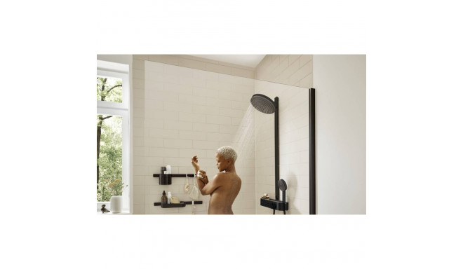 Shower set Hangsrohe Pulsify 24241670, black matte