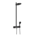 Shower set Hangsrohe Pulsify 24241670, black matte