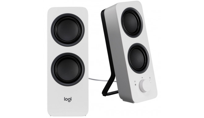 Logitech Z207 Bluetooth stereo kõlarid, mahevalge