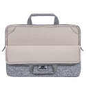 RIVACASE 7913 light gray Laptop sleeve 1