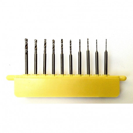 Mini puuride komplekt 0.6-2.3 mm, 10 tk