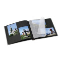 Album WALTHER FA-209-D B&W 26x25 grey 50 pages black | photo corners/splits | book bound  | linen | 