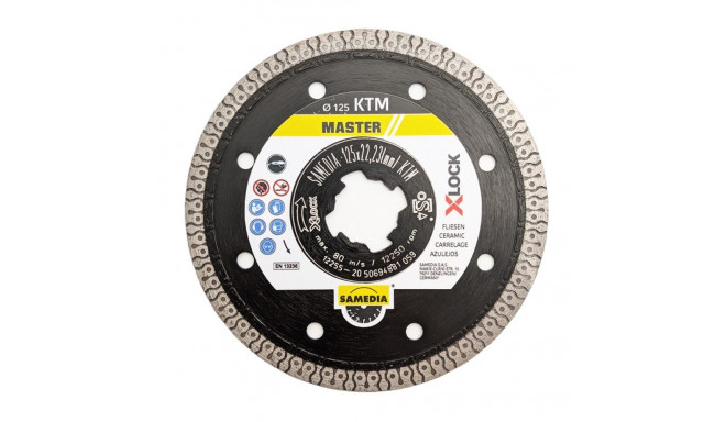 SAMEDIA KTM 125x22.2/1.4mm X-Lock ketas