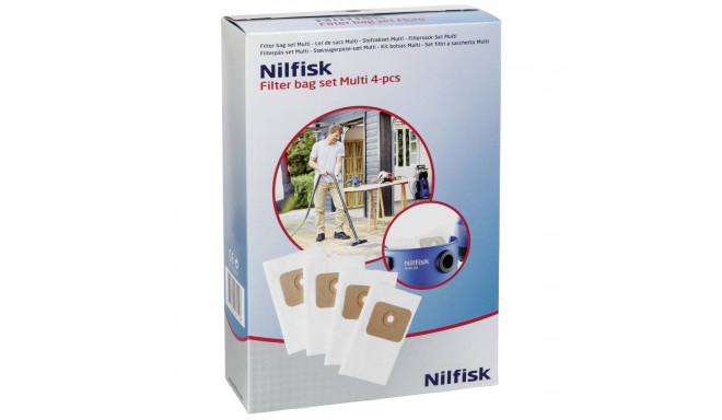 Dust bags for the pump NILFISK Multi 20/30, 4 pcs.