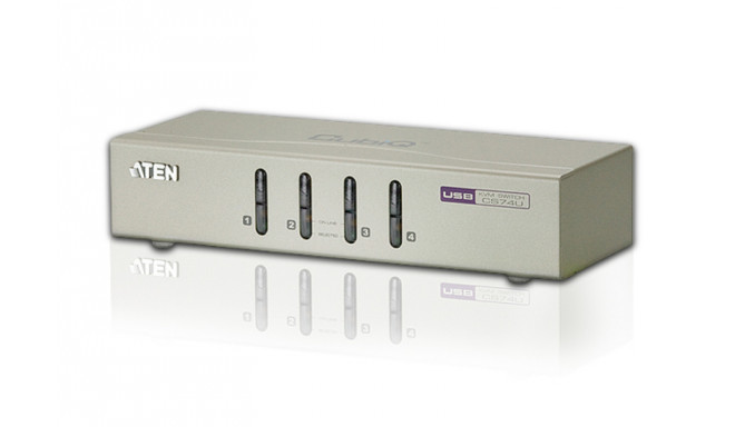 Aten CS74U-A7  4-Port USB VGA/Audio KVM Switch | Aten | 4-Port USB VGA/Audio KVM Switch | CS74U-A7
