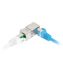 FEED-THRU KEYSTONE CONNECTOR RJ45->RJ45 CAT.5E FTP 90 LANBERG