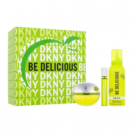 DKNY Be Delicious Eau de Parfum (100ml) (Edp 100 ml + Edp 15 ml + Shower Foam 150 ml)