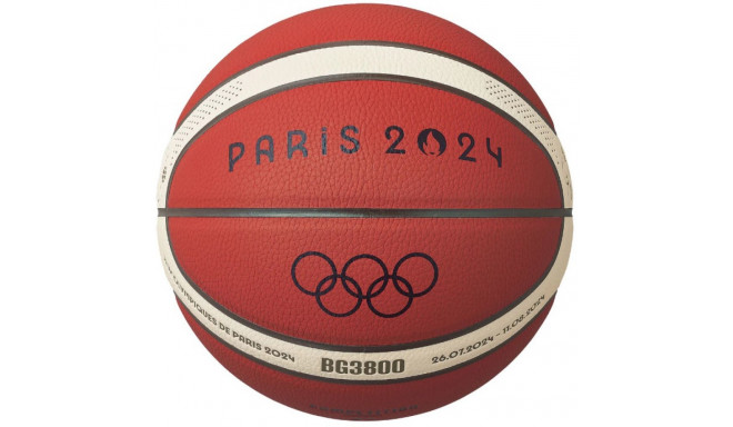 Basketball ball training MOLTEN B7G3800-2-S4F PARIS 2024