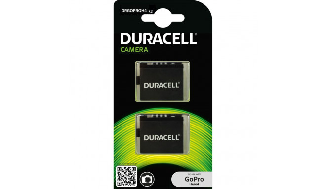 Duracell battery GoPro Hero 4 2 pack (DRGOPROH4-X2)