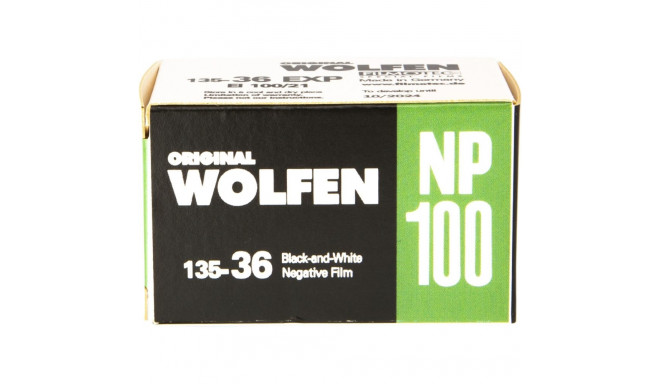 Orwo film Wolfen NP100 B&amp;amp;amp;W 135-36