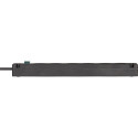 Brennenstuhl 1150650316 power extension 3 m 6 AC outlet(s) Indoor Black