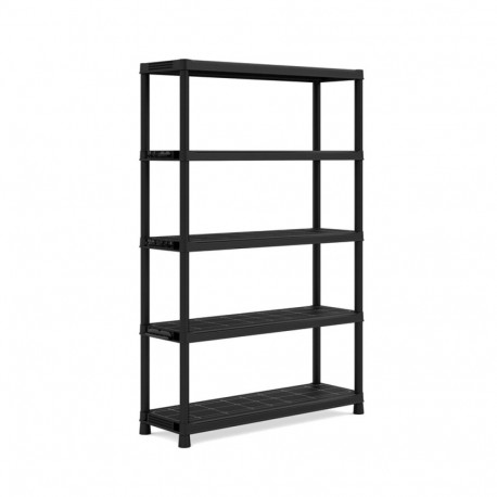 SHELF STORAG PLAST 120X40X187CM 70KG/5L