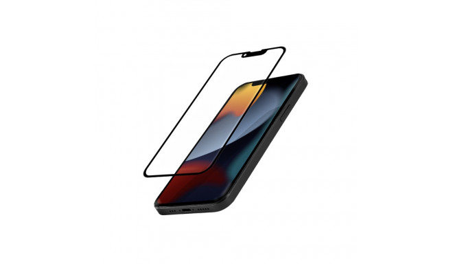 Crong Anti-Bacterial 3D Armour Glass – Szkło hartowane 9H na cały ekran iPhone 16e / iPhone 14 / iPh