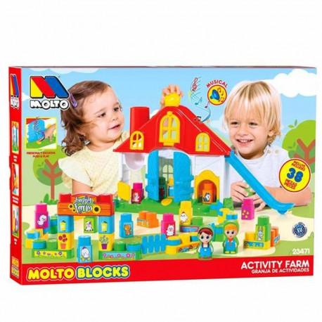 Playset Moltó Heli Farm 38 Tükid, osad