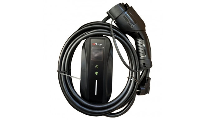 Electric Car Charger Type 1 - Schuko (220V), 6-16A, 3.5kW, 1-phase, 5m