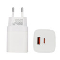 Charger GaN USB Type-C, USB Type-A: 45W, PPS