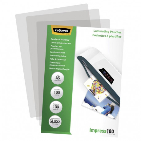 Fellowes A5 100 mikronit